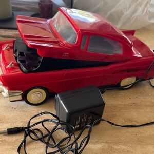 Vintage A track rewinder car